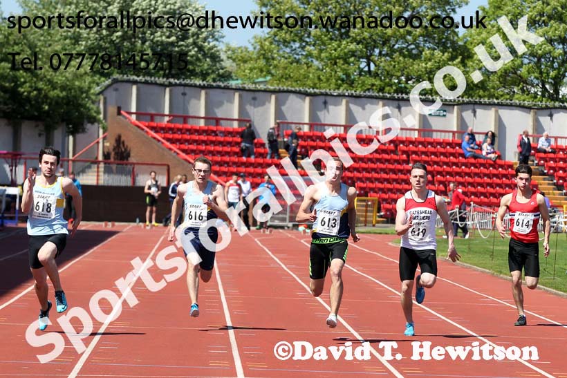 Mens under-20s, North East Track and Field Champs., Gateshead. Photo: David T. Hewitson/Sports for All Pics